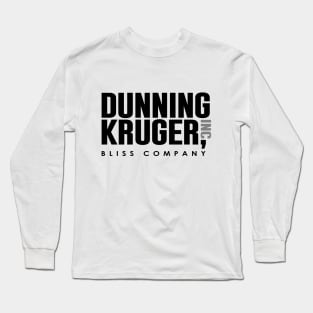 Dunning Kruger - Ignorance is Bliss (light products) Long Sleeve T-Shirt